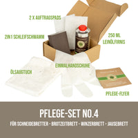 OLI NATURA® Pflege-Set No. 4 für Schneidebretter