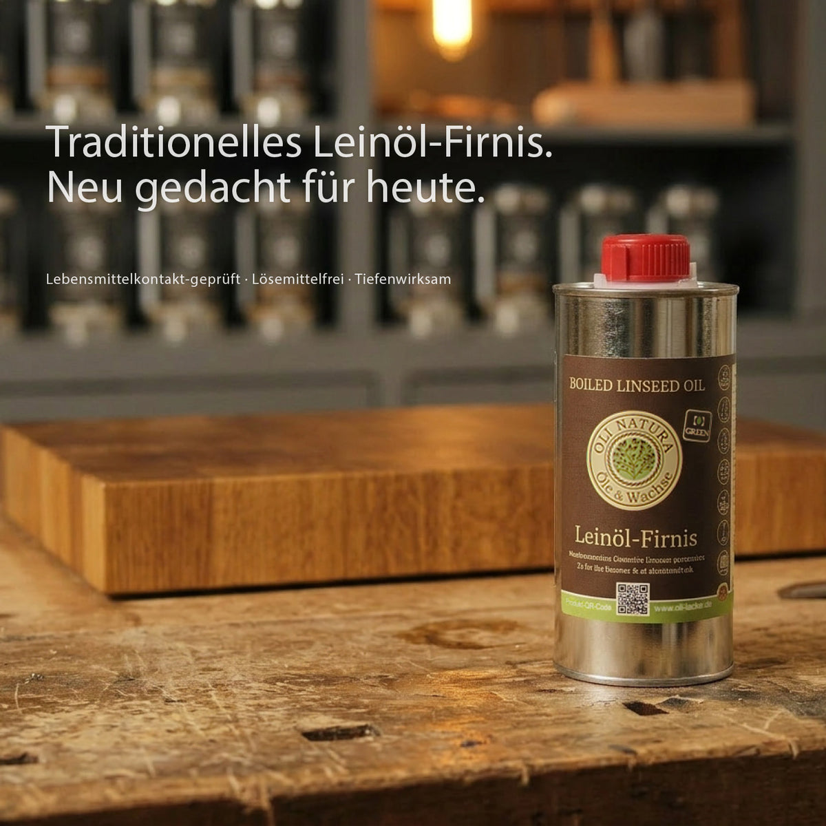 OLI NATURA® Leinöl-Firnis