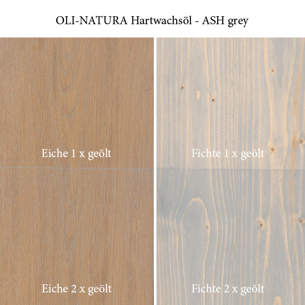 OLI NATURA® Colour Hartwachsöl – 20 ml Sampler