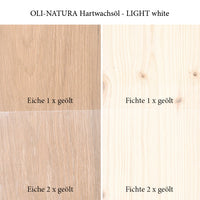 OLI NATURA® Colour Hartwachsöl – 20 ml Sampler