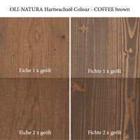 OLI NATURA® Colour Hartwachsöl – 20 ml Sampler