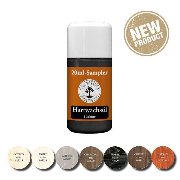 OLI NATURA® Colour Hartwachsöl – 20 ml Sampler