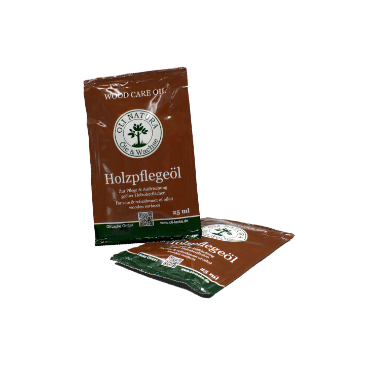 25ml Musterbeutel Holzplfegeöl von Oli-Natura