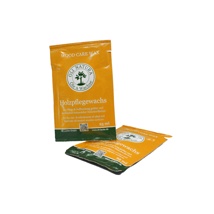 25ml Musterbeutel Holzpflegewachs von Oli-Natura
